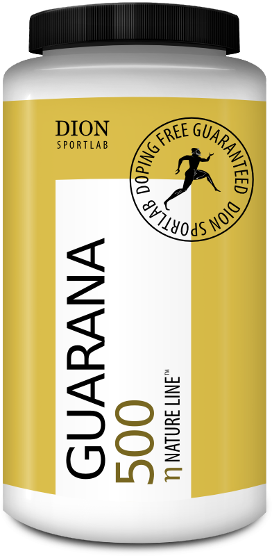 η GUARANA 500 Guarānas ekstrakts