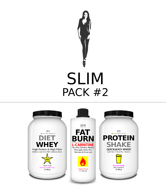 -25% SLIM PACK-2 proteīnu komplekss