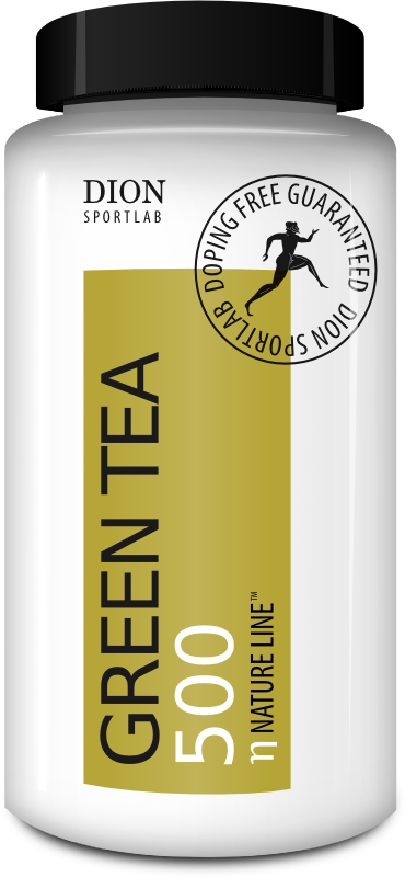 η GREEN TEA 500 zaļās tējas ekstrakts