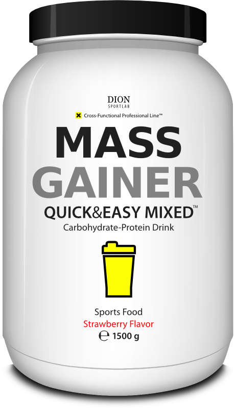 × MASS GAINER geineris 15%